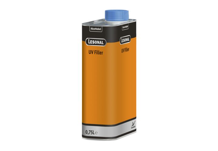 Der UV-Füller ist spritzfertig und hat beim Auftragen von zwei Schichten ausreichend Füllkraft. Bild: Akzo Nobel
